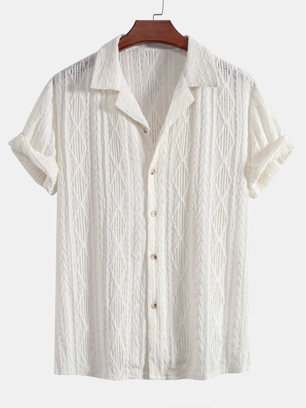 Camisa · Rojo Texturizado
