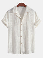 Camisa · Rojo Texturizado