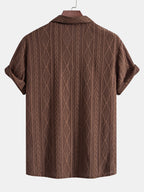 Camisa · Rojo Texturizado