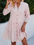 Vestido Camisero · Cuadros Vichy Cuadros Volantes