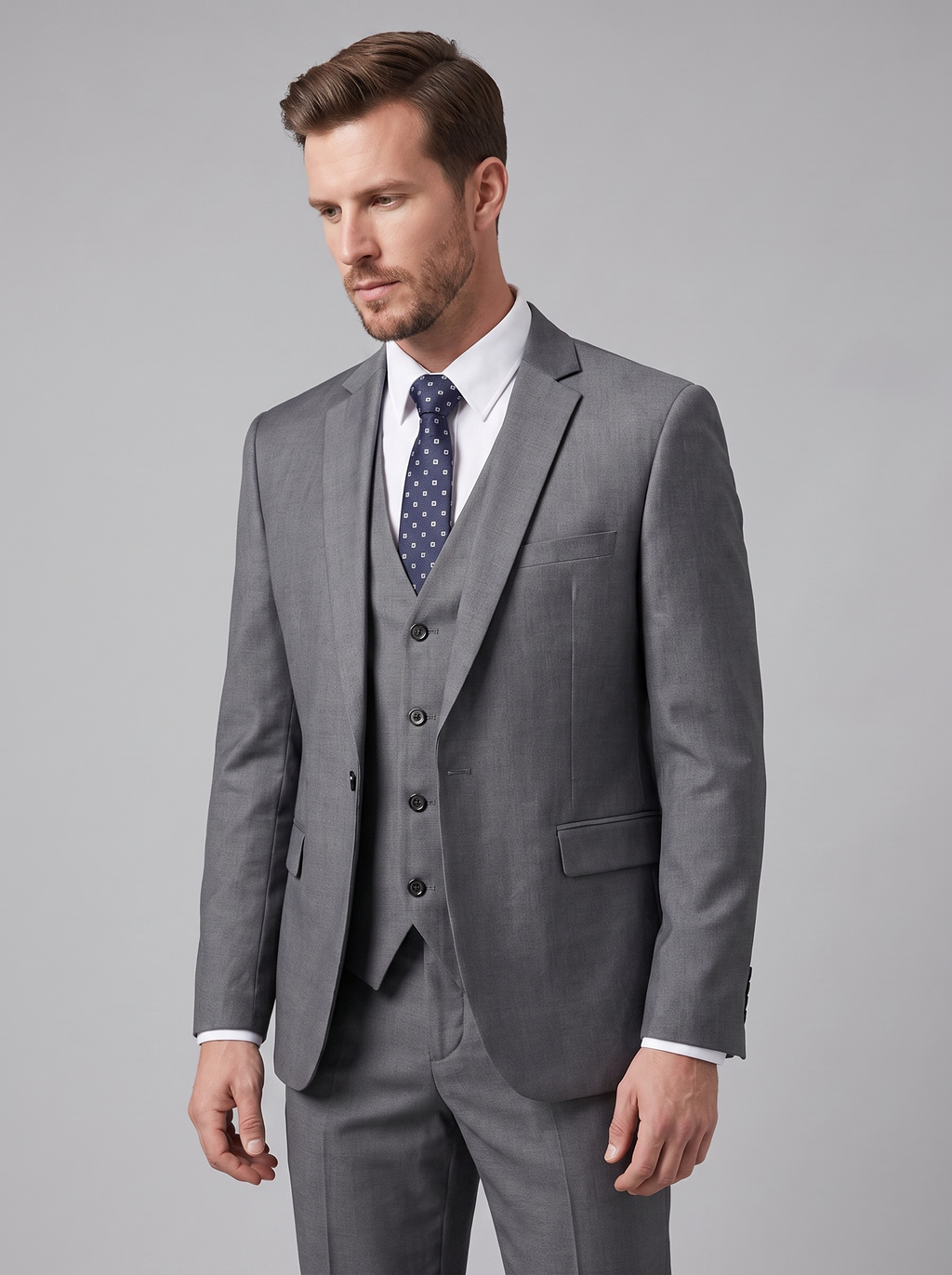 Traje de Dos Piezas · Slim Fit