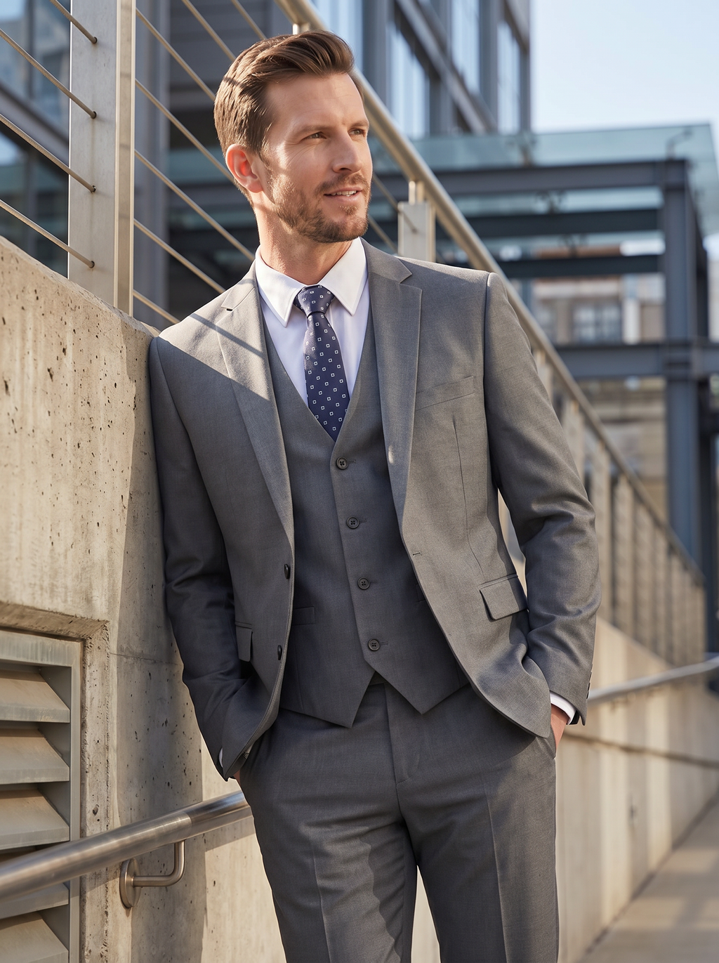Traje de Dos Piezas · Slim Fit