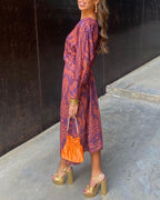 Vestido Largo · con Cinturón