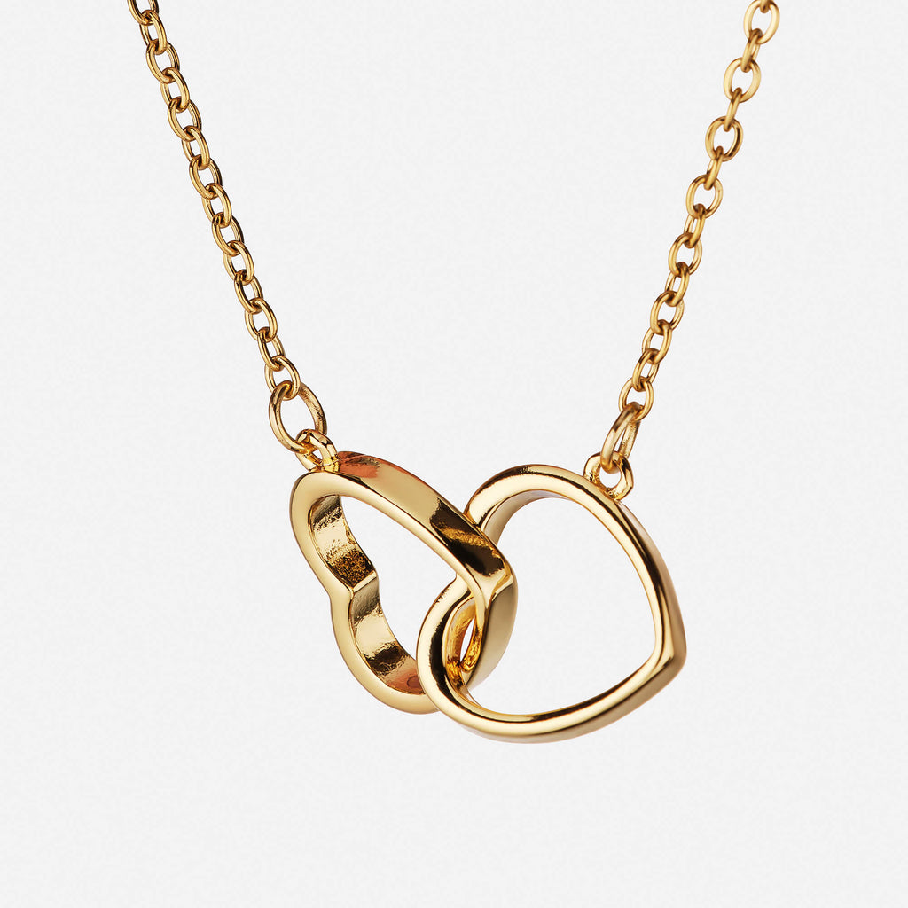Amore | Collar Dos Corazones