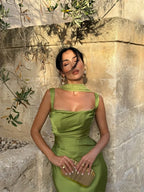 Vestido Largo · Verde