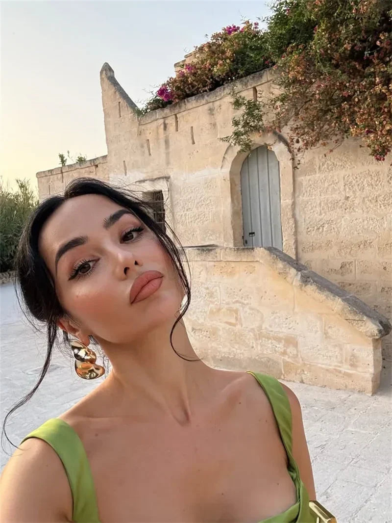Vestido Largo · Verde