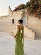 Vestido Largo · Verde