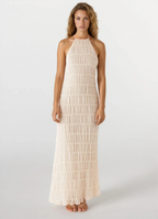 Vestido Largo · Cuello Halter