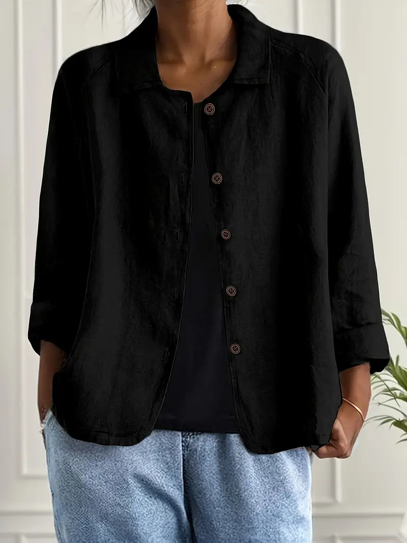 Camisa · Rojo Abotonado