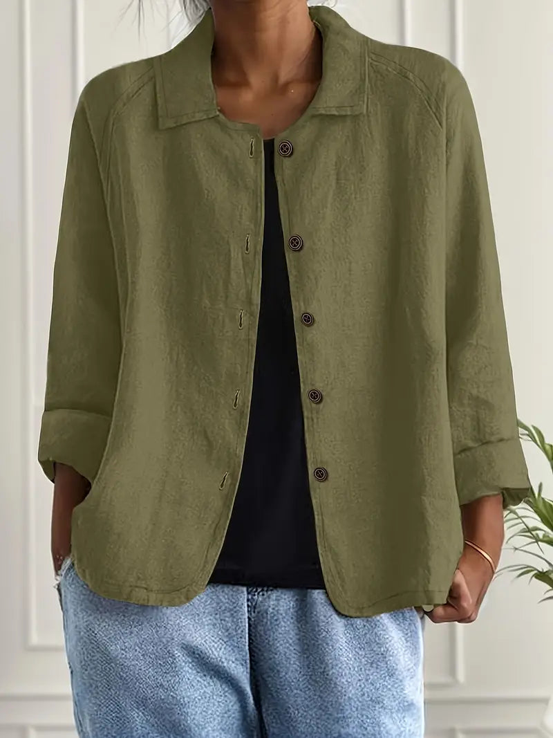 Camisa · Rojo Abotonado
