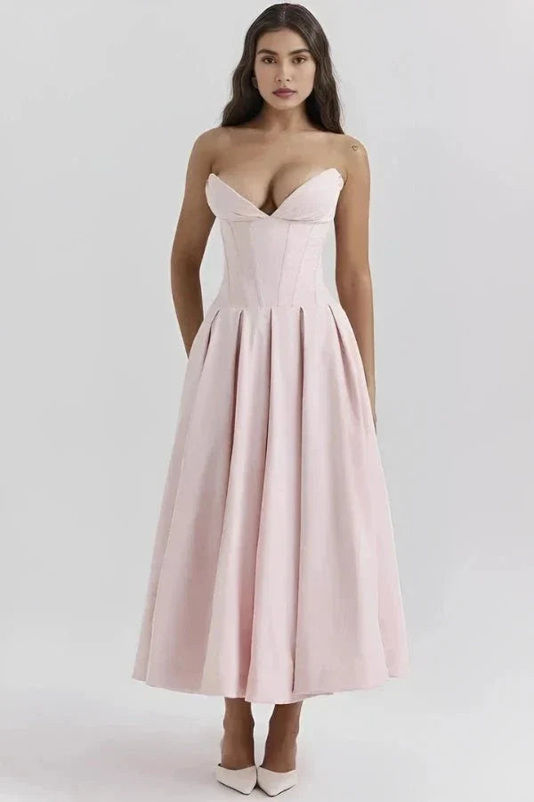 Vestido · Rojo Corsé