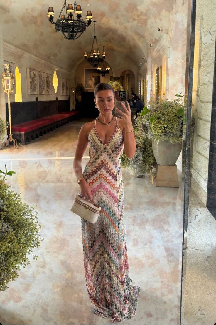 Vestido Corto · Boho