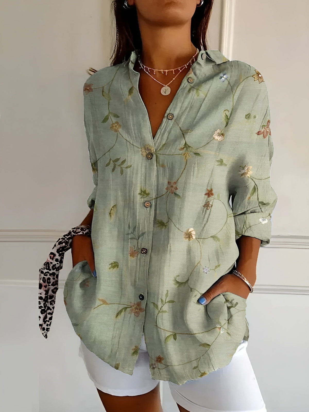 Camisa · Floral