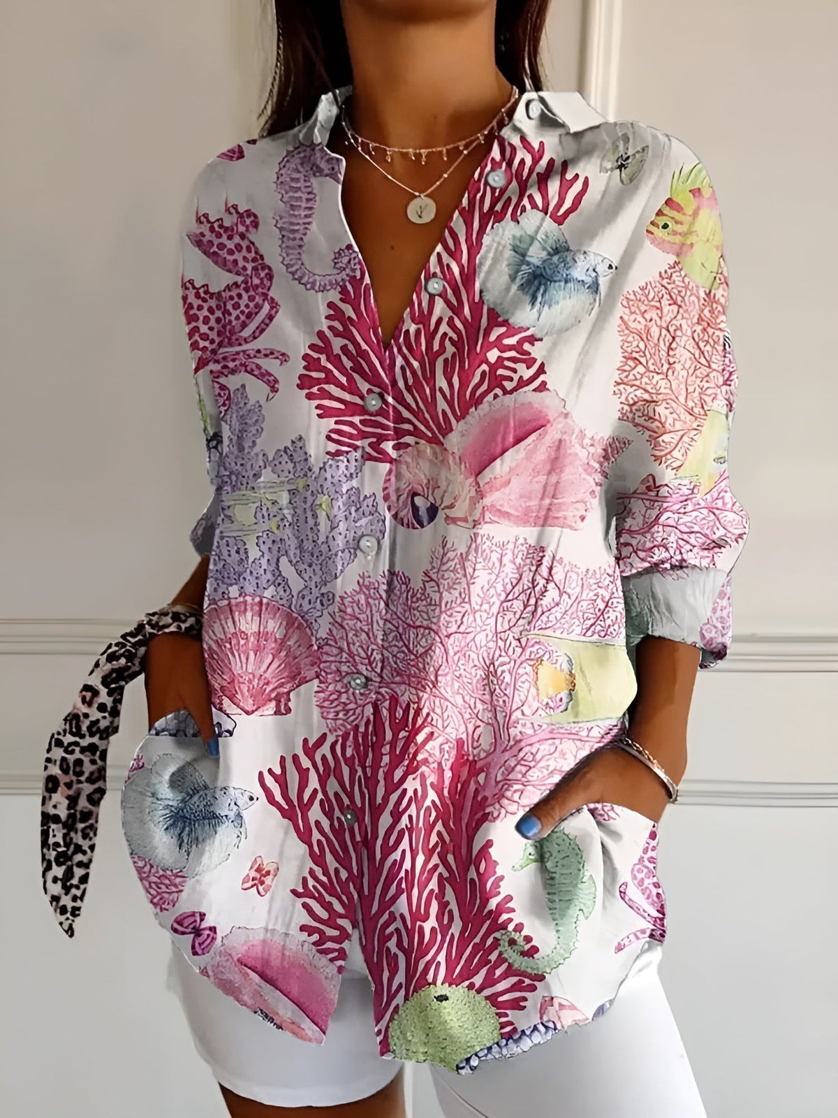 Camisa · Floral