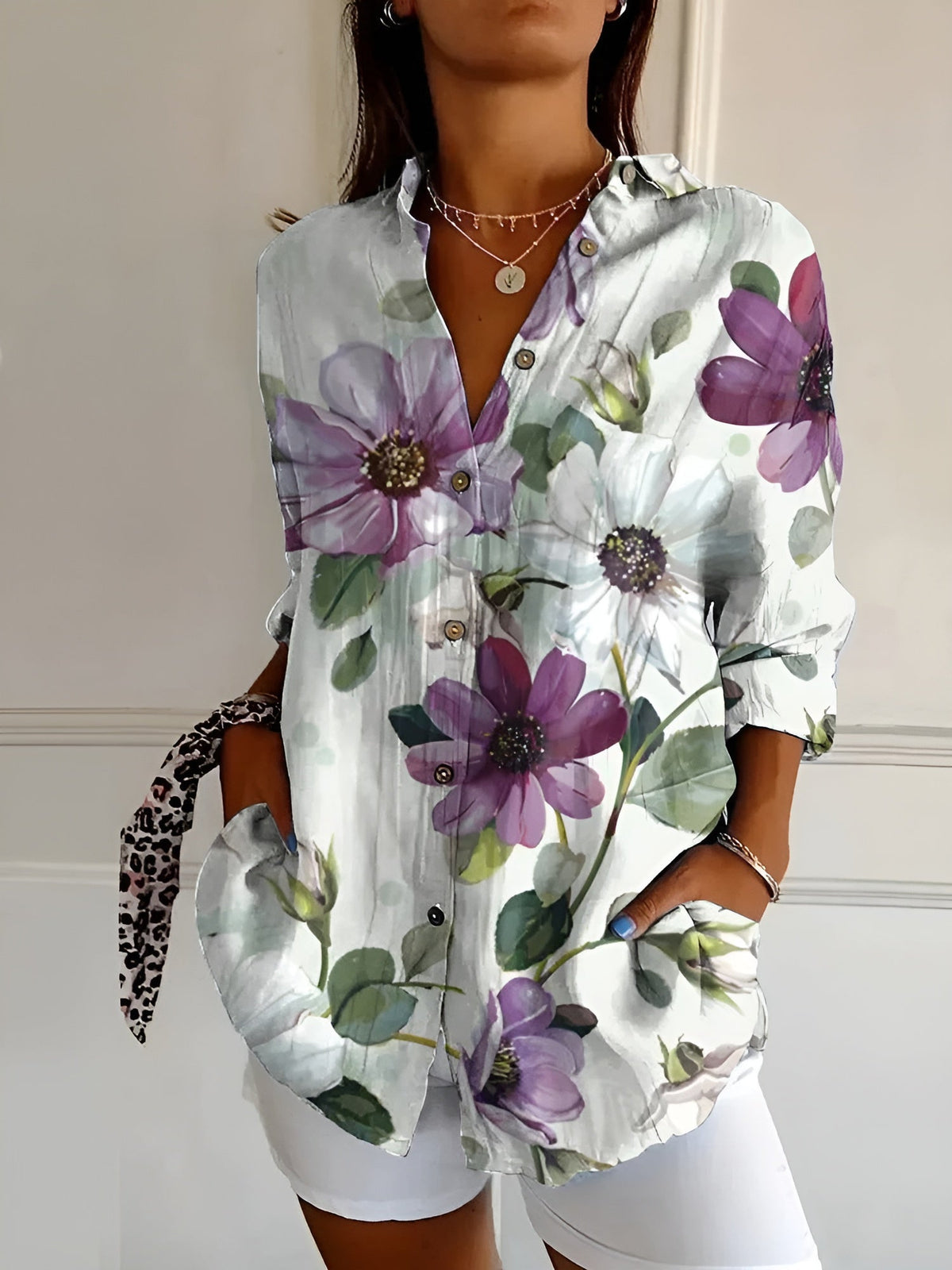 Camisa · Floral