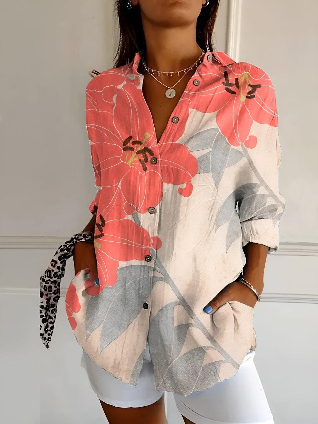 Camisa · Floral