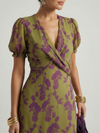 Vestido Midi · Floral