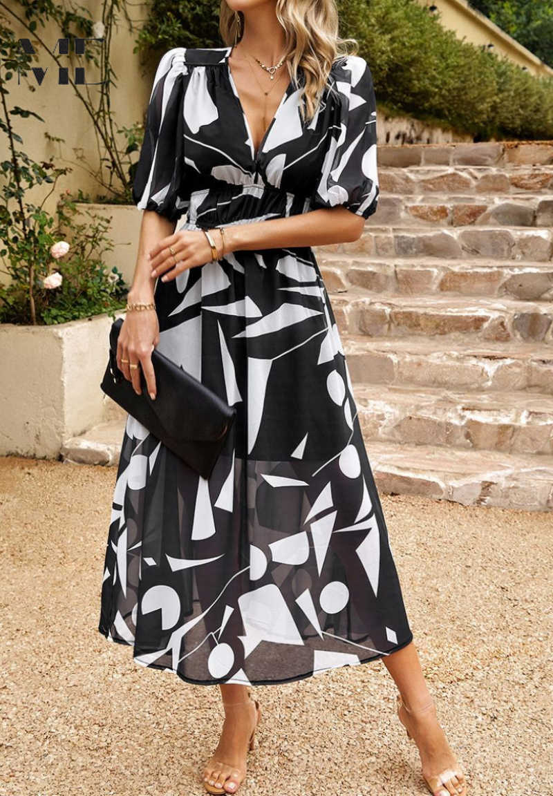 Vestido Midi · Floral