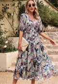 Vestido Midi · Floral