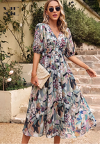Vestido Midi · Floral