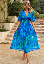 Vestido Midi · Floral