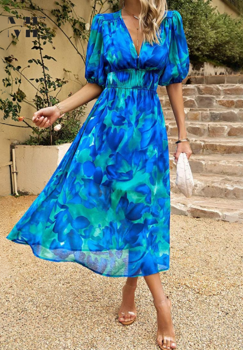 Vestido Midi · Floral