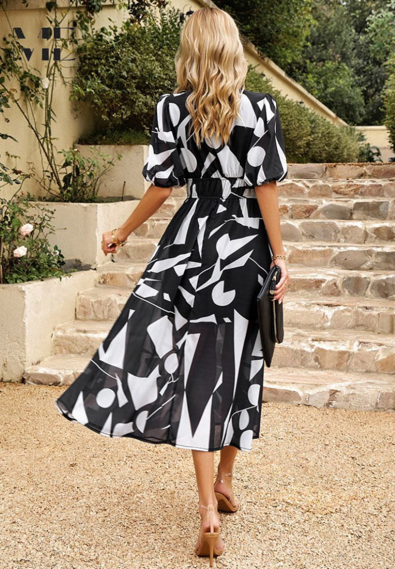 Vestido Midi · Floral