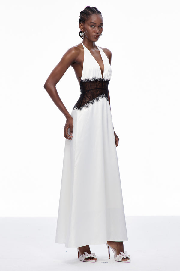 Vestido Largo · Encaje