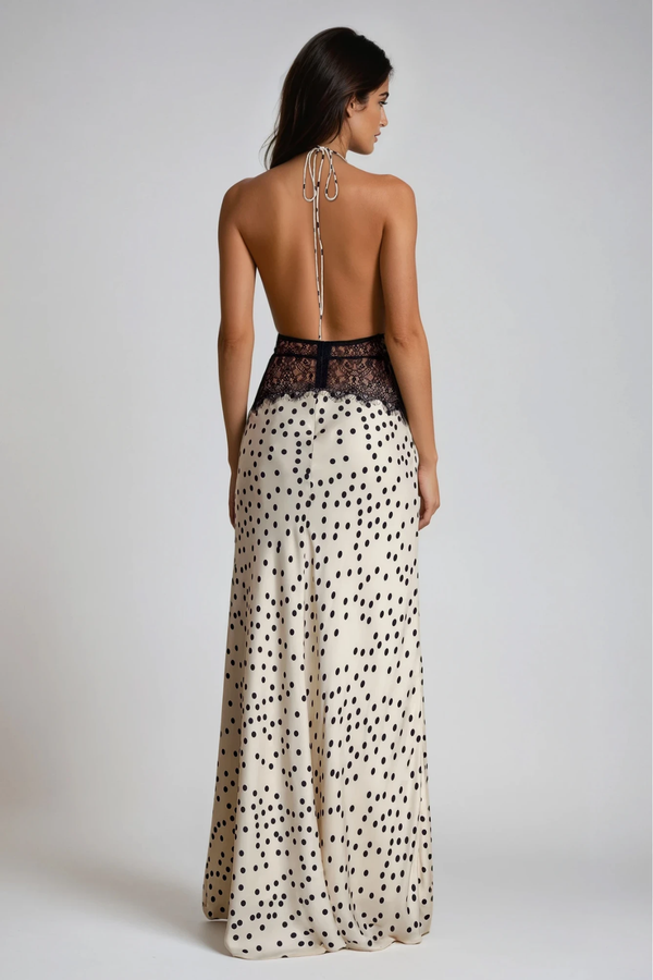 Vestido Largo · Encaje