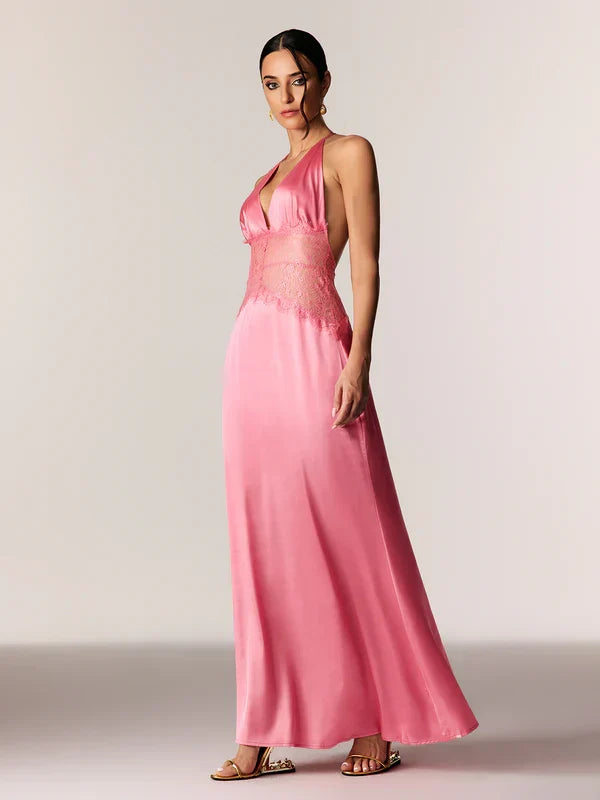 Vestido Largo · Encaje