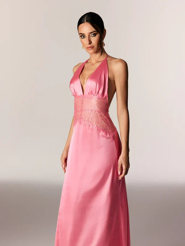Vestido Largo · Encaje