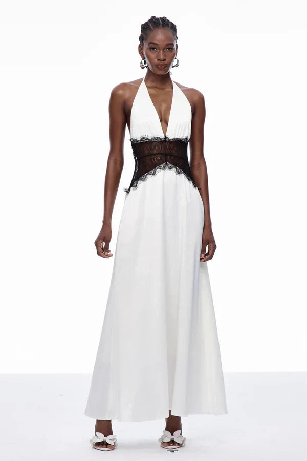 Vestido Largo · Encaje
