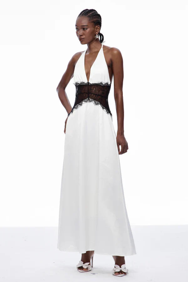 Vestido Largo · Encaje