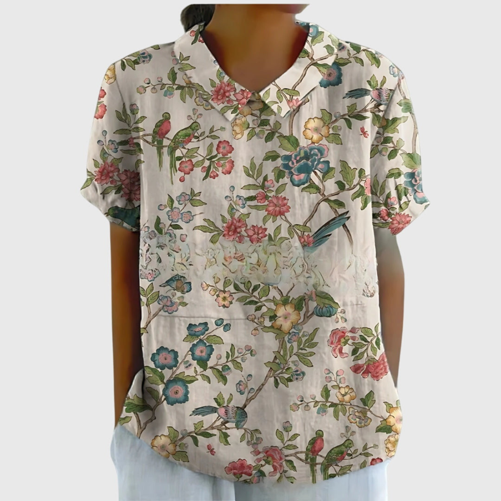 Camisa · Rojo Lino