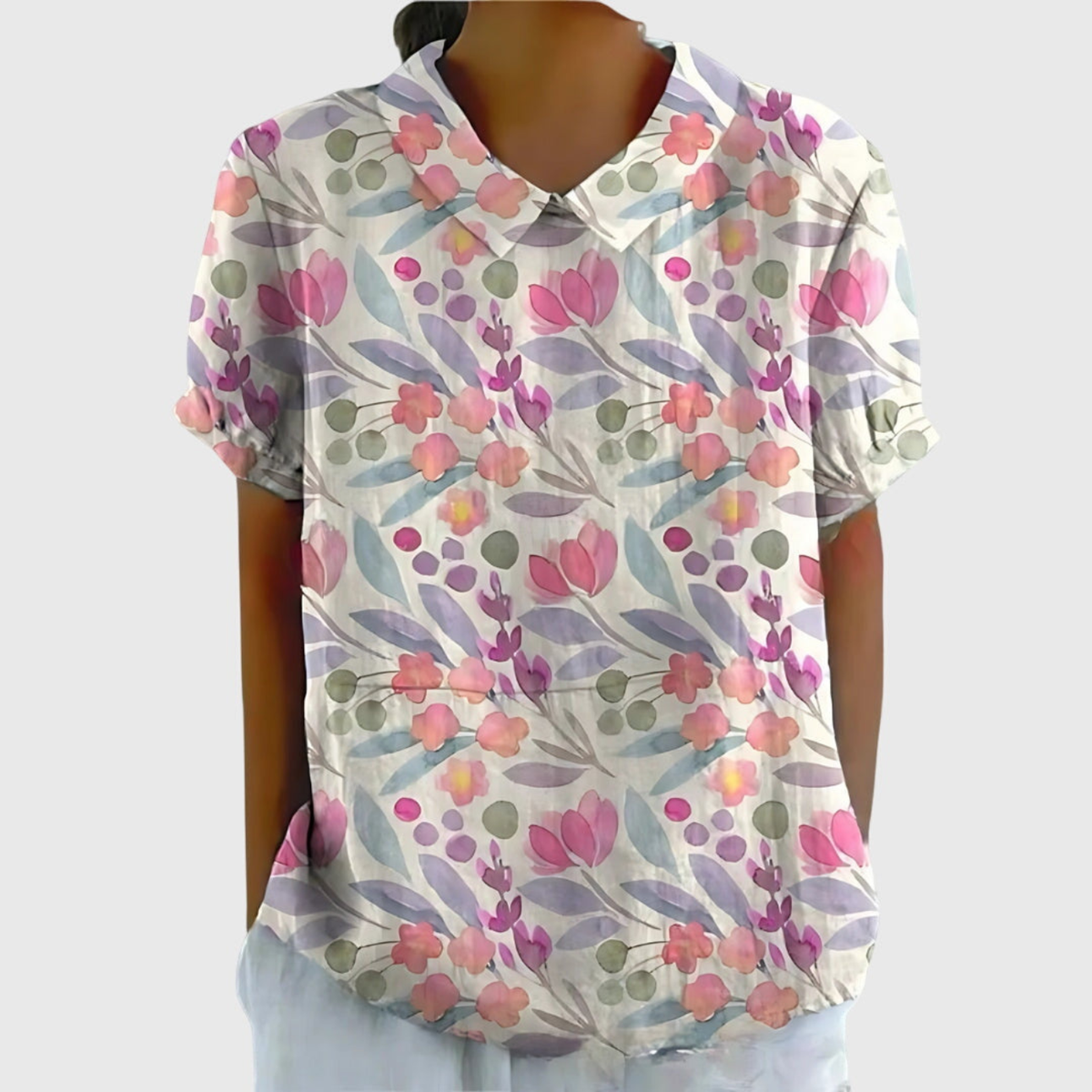 Camisa · Rojo Lino
