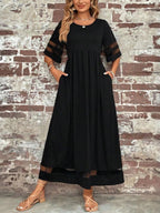 Vestido Midi · Manga Larga