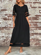 Vestido Midi · Manga Larga