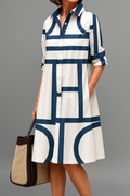 Vestido Midi · Blanco