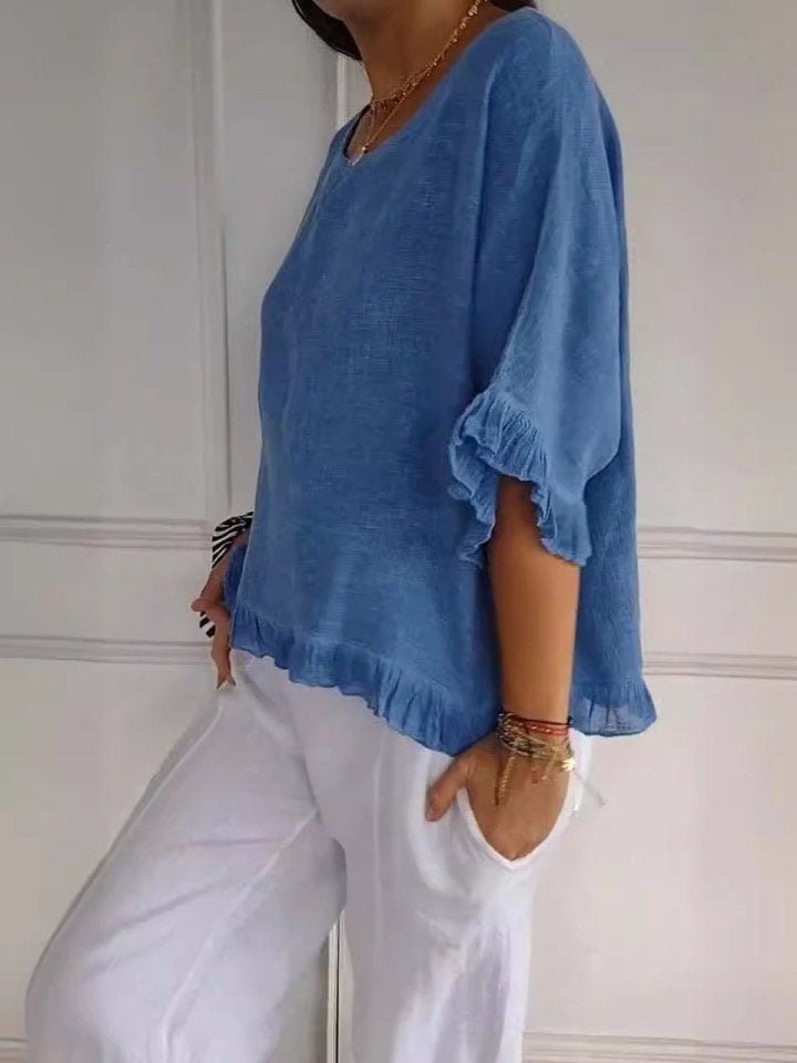 Blusa · Volantes