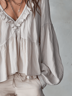 Blusa · Volantes