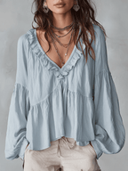 Blusa · Volantes