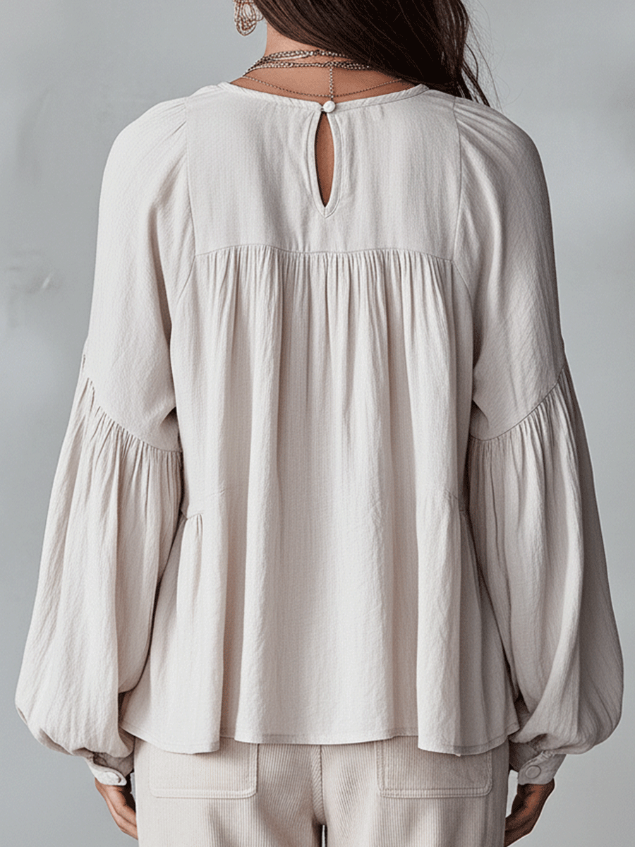 Blusa · Volantes