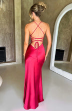 Vestido Largo · Satén