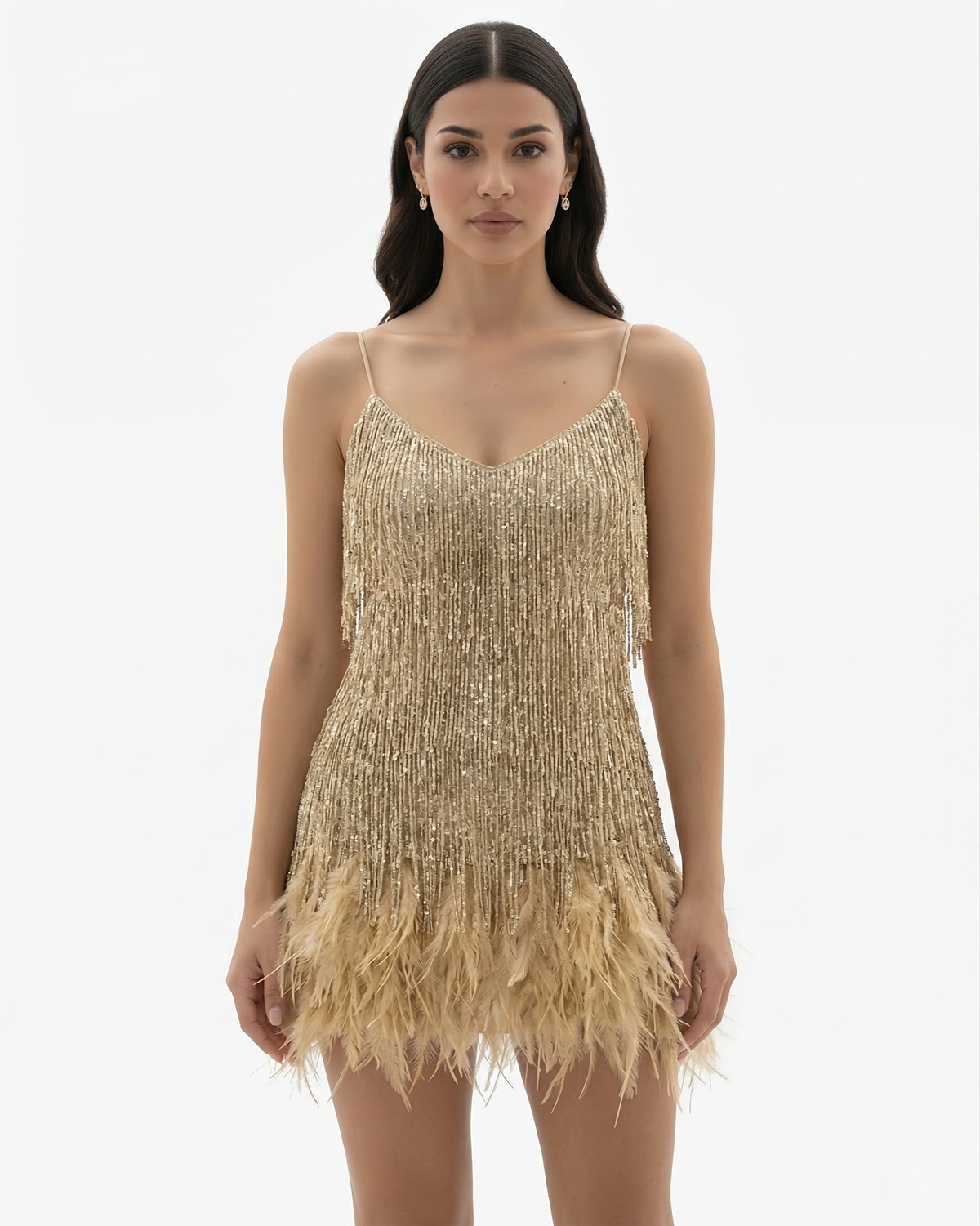 Vestido Corto · Lentejuelas