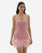 Vestido Corto · Lentejuelas
