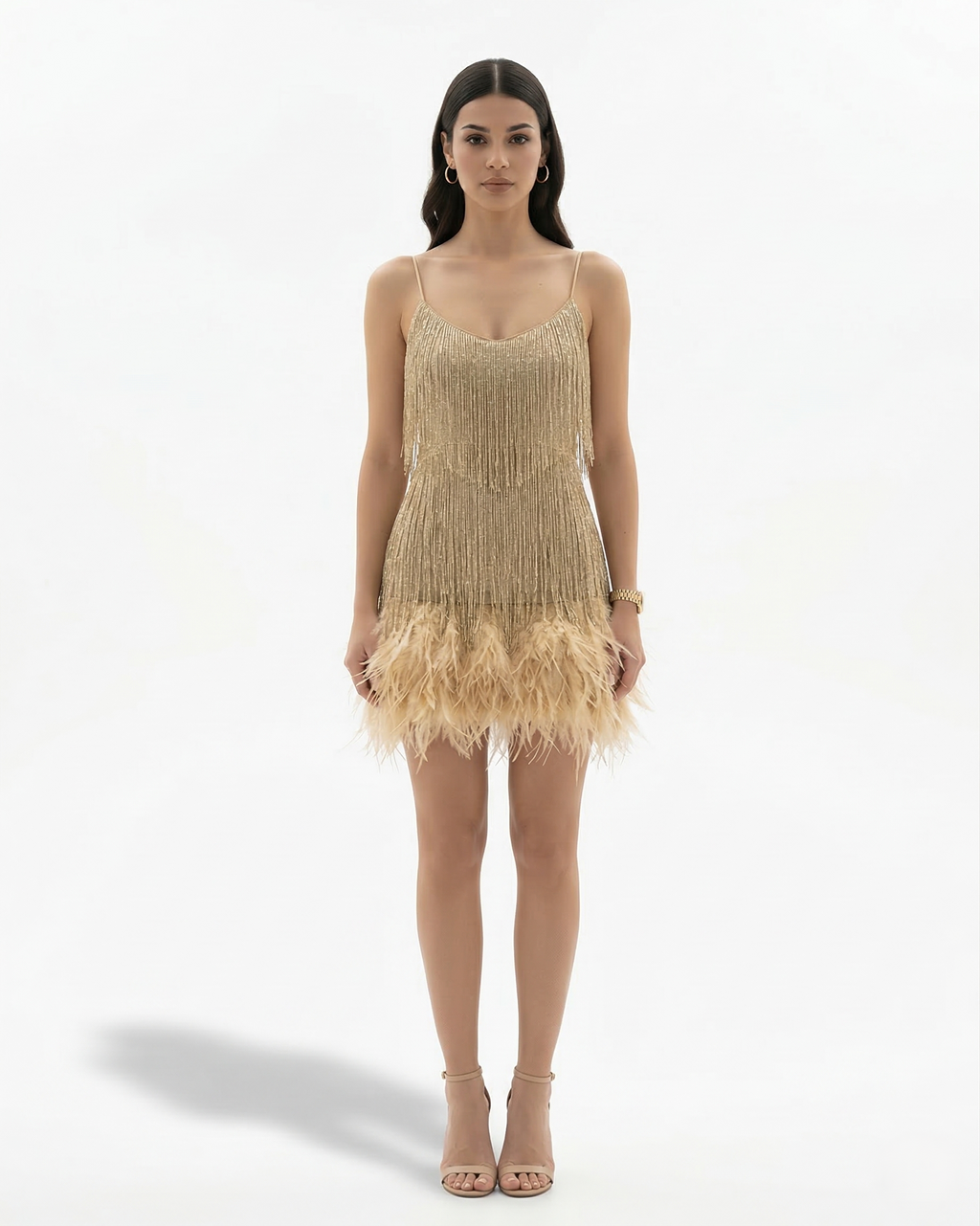 Vestido Corto · Lentejuelas