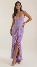 Vestido · Volantes