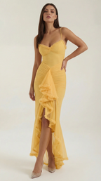 Vestido · Volantes