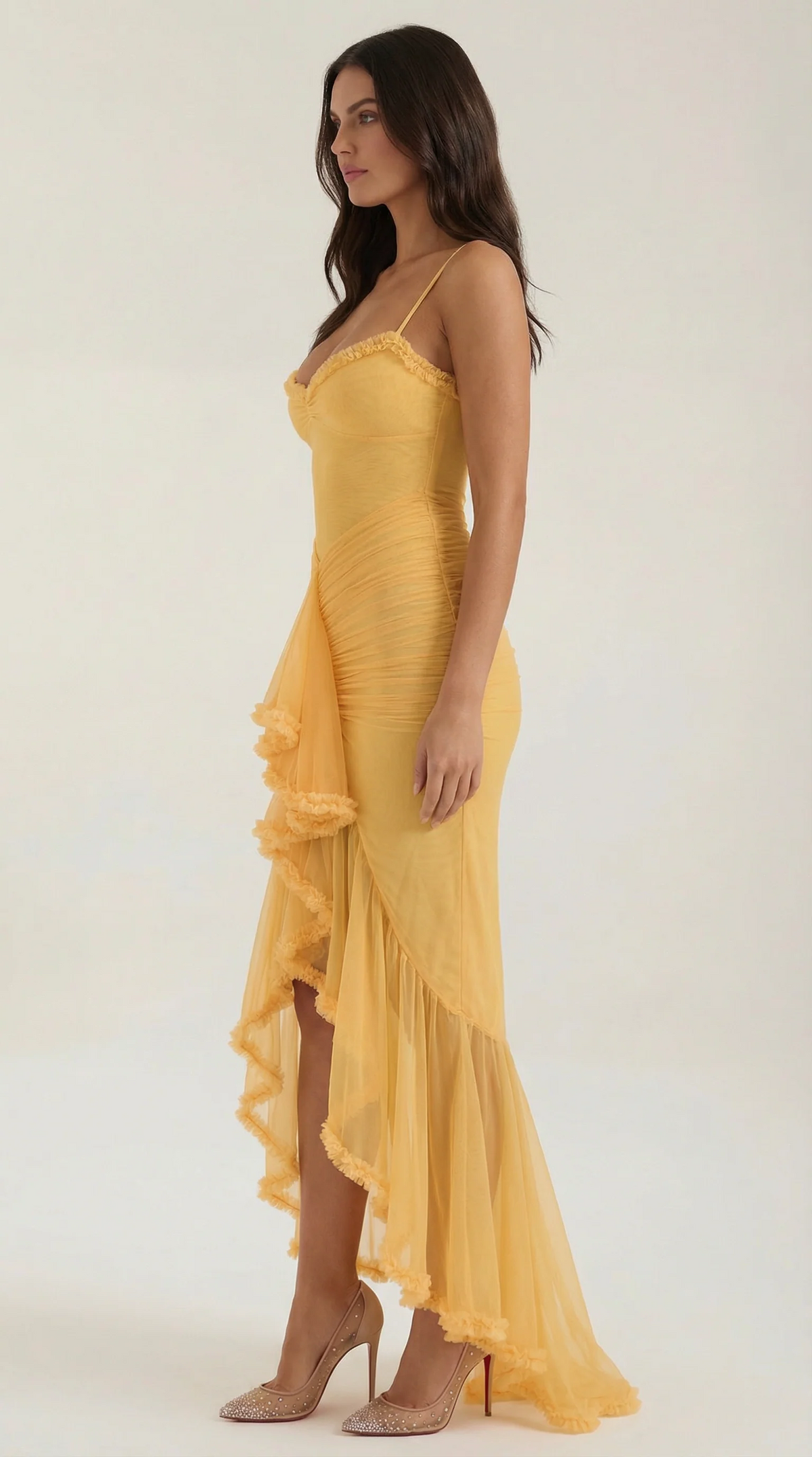 Vestido · Volantes