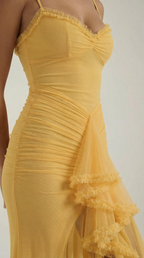 Vestido · Volantes